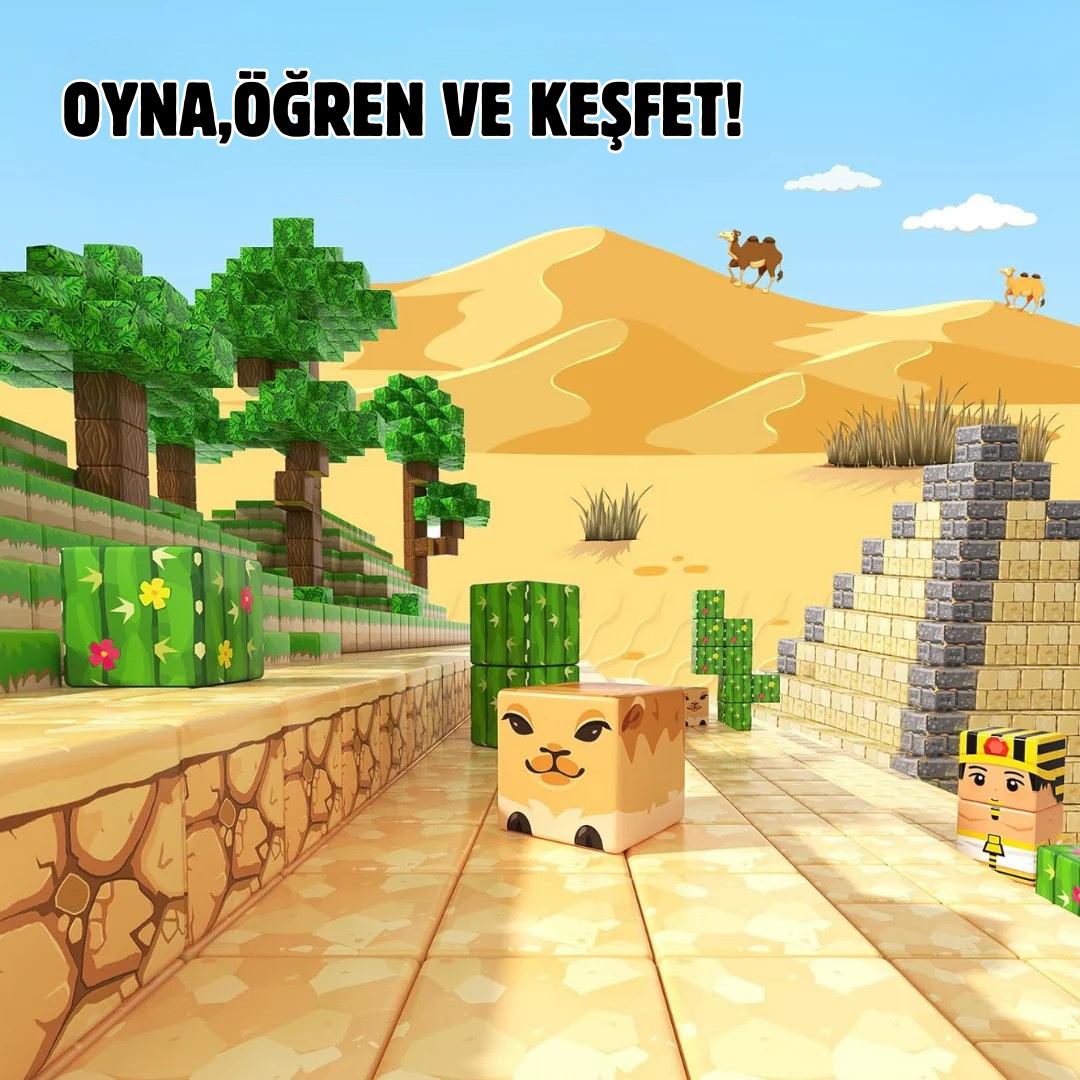 Manyetik Çöl Seti - 100 Parça