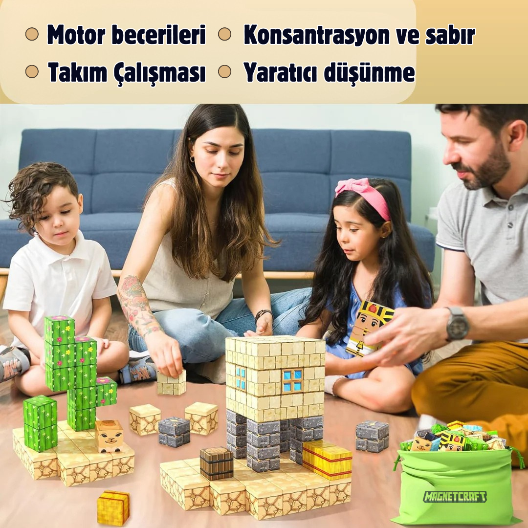 Manyetik Çöl Seti - 100 Parça