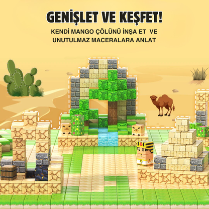 Manyetik Çöl Seti - 100 Parça