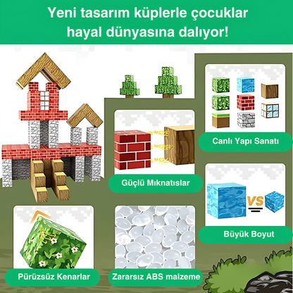 Manyetik Portal Oyun Seti - 128 Parça