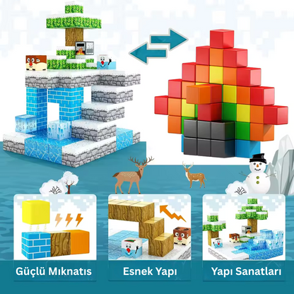 Manyetik Buzul Seti - 150 Parça