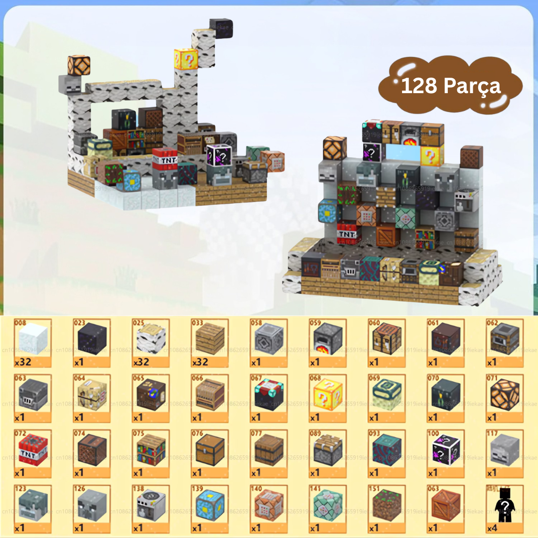 Manyetik Macera Seti - 128 Parça