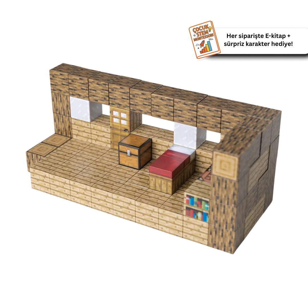 Manyetik Tapınak Oyun Seti - 80 Parça