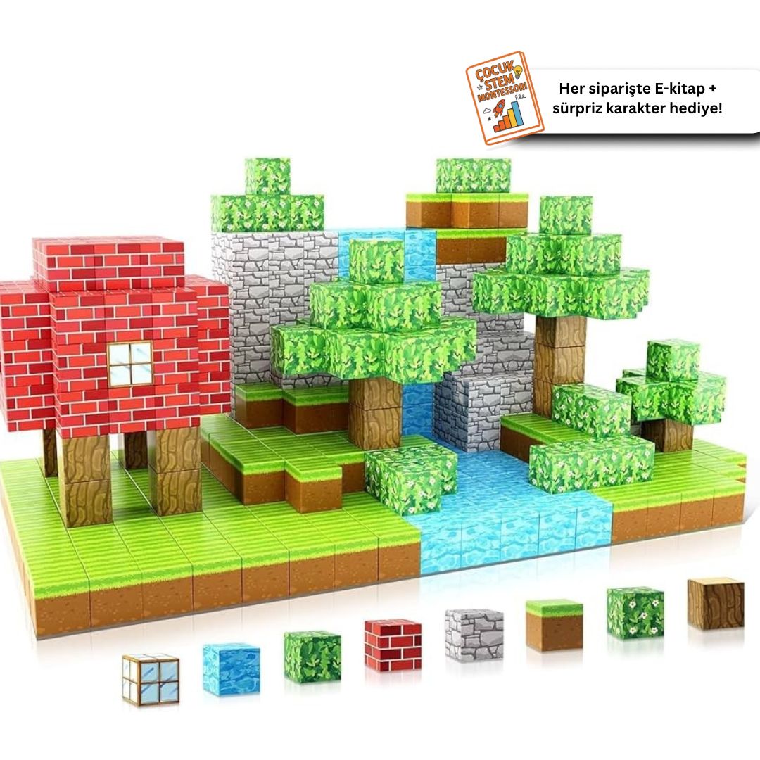 Manyetik Oyun Seti - 100 Parça