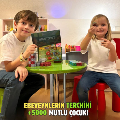 Manyetik Tapınak Oyun Seti - 80 Parça