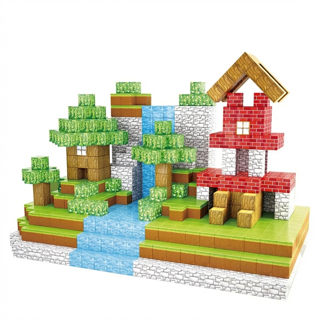 Manyetik Oyun Seti - 100 Parça